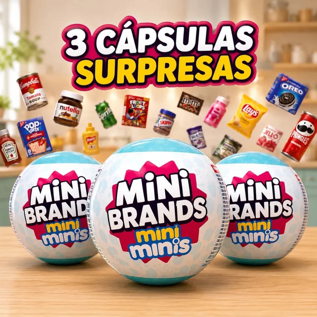 Somente 3 cápsulas